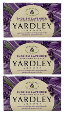 Yardley English Lavender Bar Soap 4Oz (3Pack)