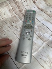 SONY TV Remote Control Silver VCR DVD Infrared RM-932R Working Remotes 22cm Long