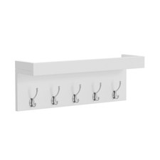 Wall Hook Coat Shelf Natural