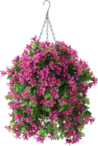 Artificial hanging flowers - flowers, in
