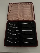 Set Of 6 Vintage Chrome Plated