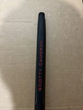 Clean Pull Scotty Cameron Pistol Black/Red Putter Grip