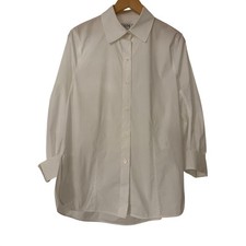 COS White Stretch Cotton