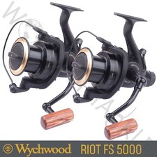 Wychwood Riot FS5000 x2 FreeSpool Carp Coarse Fishing Reel FS