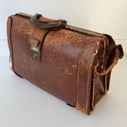Vintage brown leather - vintage,