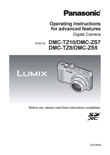 Panasonic lumix dmc tz10 tz9 - panasonic,
