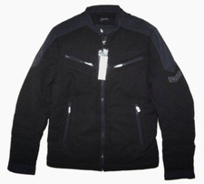 DIESEL W-TIN JACKET BLACK SIZE L 100% AUTHENTIC
