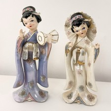 Vintage Geisha Girl Figurines