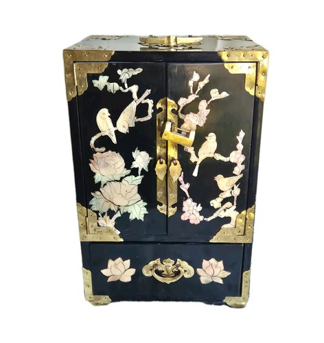 Vintage large chinese - vintage, black