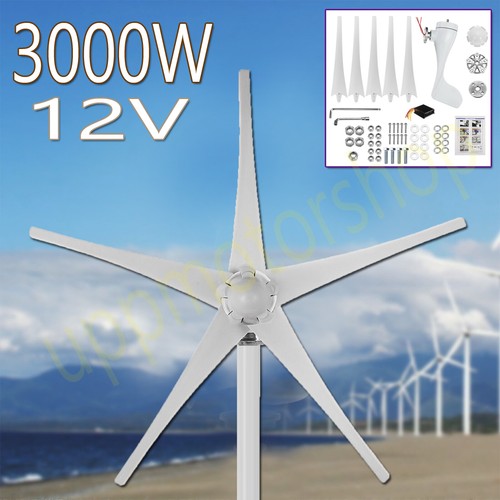 3kw 12v blades wind turbine - 12v,