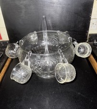 Vintage Jeannette Glass Punch