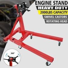 Folding Engine Gearbox Support Stand 900kg(2000LB)Heavy Duty Swivel Transmission