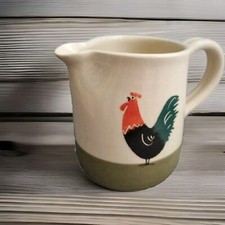 Studio Pottery Jug Sarah Billingham Studio Pottery Herefordshire Chicken Rooster