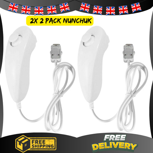 New white nunchuck - new, nunchuk