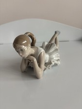 Porcelain figurine "Pensive