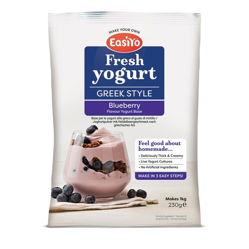 Easiyo blueberry greek style - greek,