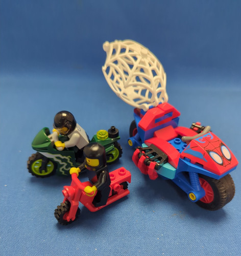 Lego motorbikes spiderman - x,