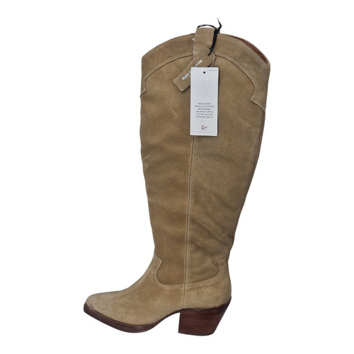 Per una suede cowboy knee - per,