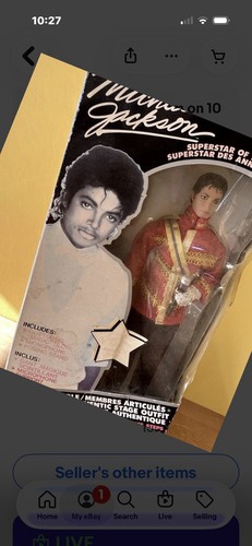 Vintage michael jackson - jackson, doll
