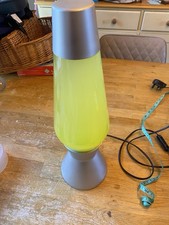 Mathmos Crestworth Vintage Lava Lamp - Lime Green Silver Caps X large 43cm PR