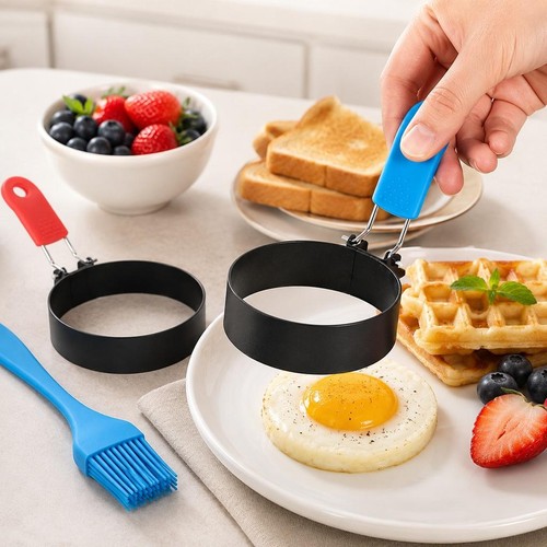 Non stick egg rings with - non-stick,
