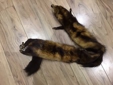 Vintage Real Mink Fur 4 Full