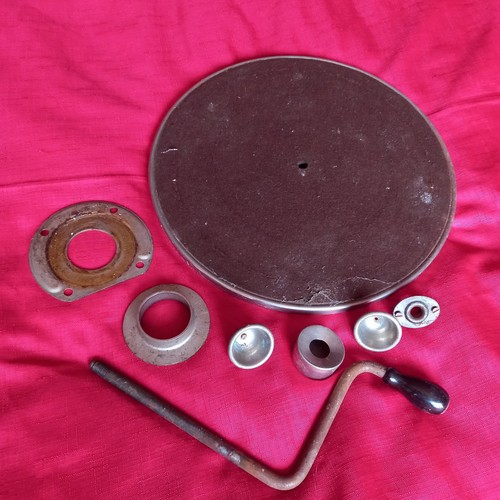 Job lot vintage gramophone - of,