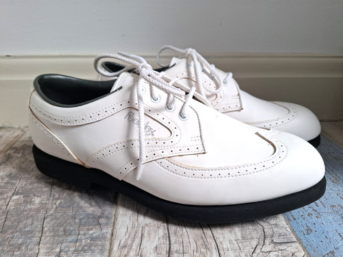 Footjoy greenjoy wingtip white - footjoy,