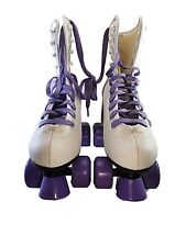 Womens C SEVEN Size 6 Skates Quad Roller Skates Retro Design C7 White Rink Derby