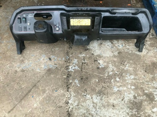 Plastic dashboard with