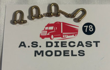 Corgi Modern Truck Heavy Haulage Gold Shackle X4 Only 1/50 Code 3 Tekno WSI