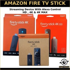 Amazon Fire TV Stick HD 4K Ultra Max Streaming Device + New Alexa Voice Control