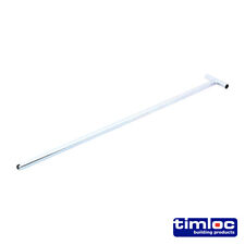 Timco Timloc Slotted Loft Door Operating Metal Pole 600mm Plastic Access Hatch