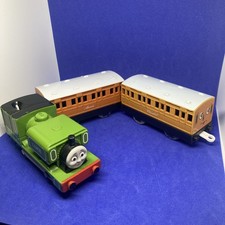 Trackmaster Luke With Annie & Clarabel Motorised Train Working Thomas & Friends 