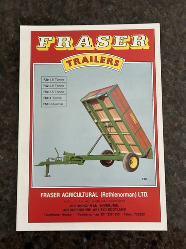 Fraser tipping farm - tipping, trailers
