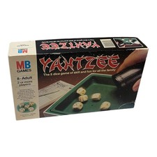 Vintage Yahtzee Dice Game