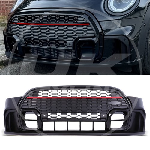 Jcw style front bumper - bumper, for