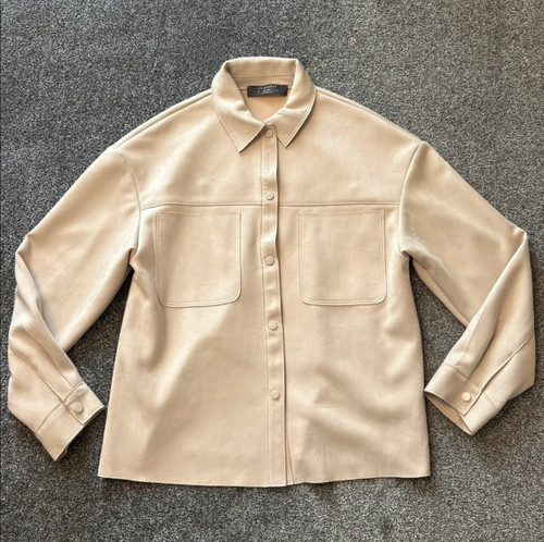 Primark cream suede - cream, suede-effect