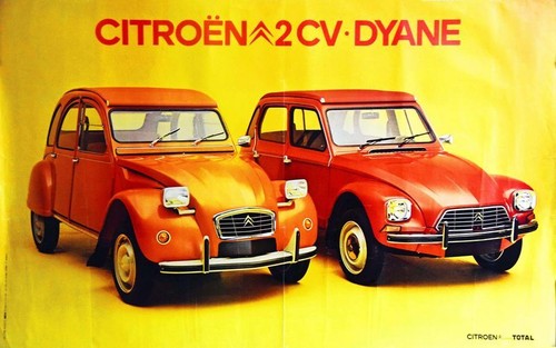 Vintage citroen dyane - citroen,