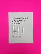 HONDA MAGNA SABRE VF 700-750-1100 CARB CARBURETOR SET OF TUBES #133-578-00-00