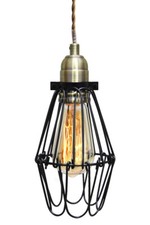 Vintage Cage Ceiling Pendant