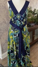 Wallis boho Floral Abstract Maxi dress 16