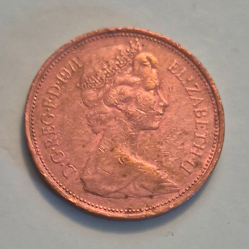 1971 great britain - britain, 2p