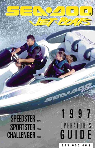Sea doo speedster sportster - sea-doo,