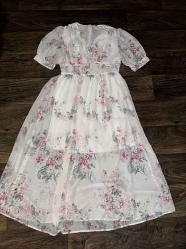 Regency coquette maxi dress - coquette,