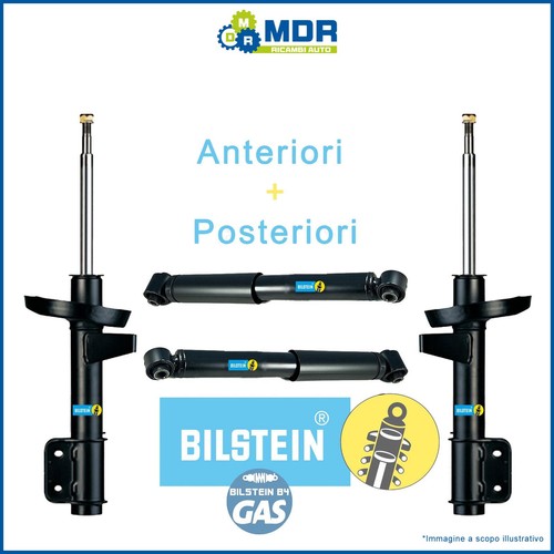 Set absorbers front rear - 4, front+rear