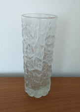 Vintage Goebel Vase Charlottehutte "Feuerland" Hummelwerk Bark Ice 70s