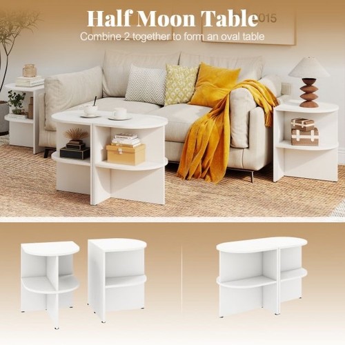 New tier half moon end - half,