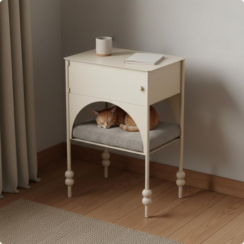 Feline house nightstand - feline,