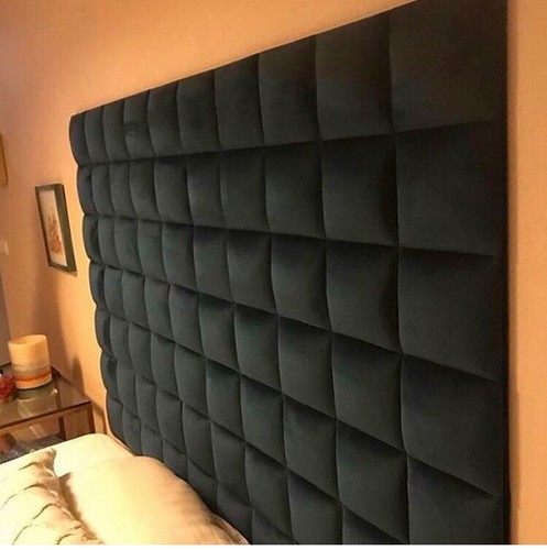 Velvet upholstered wall - velvet,